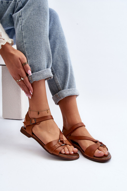 Zazoo 40182 braune Damensandalen