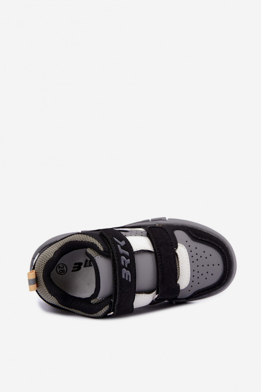 Sneaker für Jungen Bartek 8700210 in Schwarz und Grau