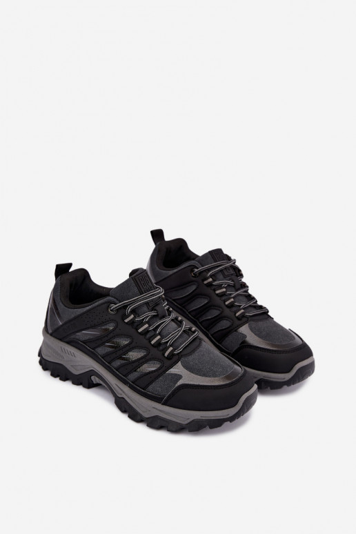 Herren Big Star UU174240 Wanderschuhe in Schwarz