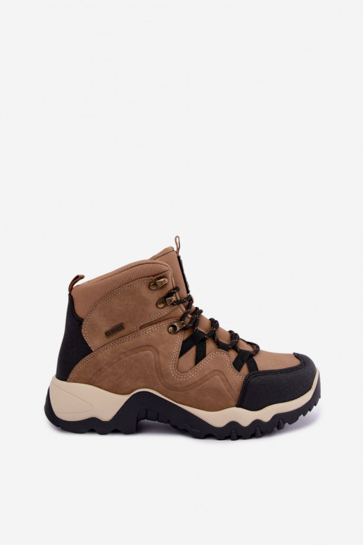 Braune Herren Wanderschuhe Big Star UU174182 HI-Poly System
