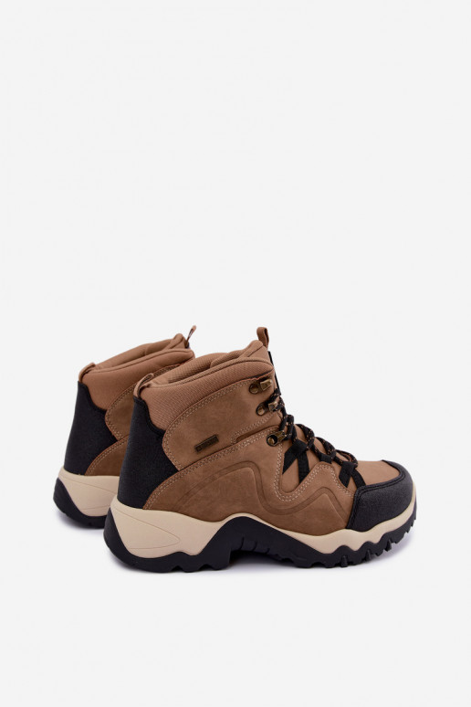 Braune Herren Wanderschuhe Big Star UU174182 HI-Poly System