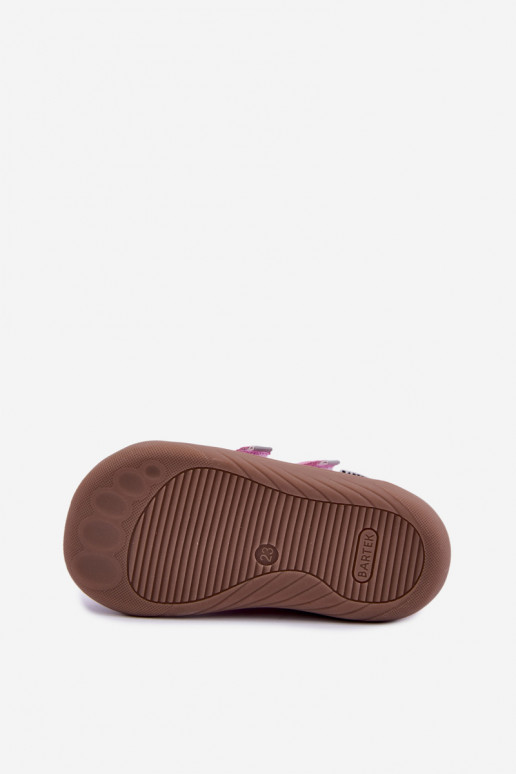 Rosa Kinderschuhe mit Herzen Bartek 8631965