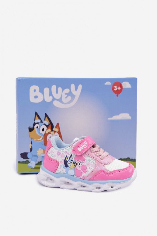 Kinder Sneaker Bluey mit glitzernder Sohle 8704215 in Rosa