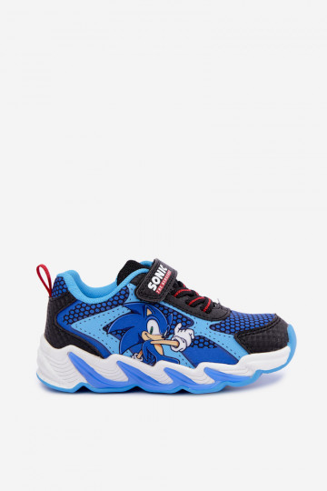 Jungen Sneaker Sonic mit glitzernder Sohle 8702946 in Dunkelblau 2