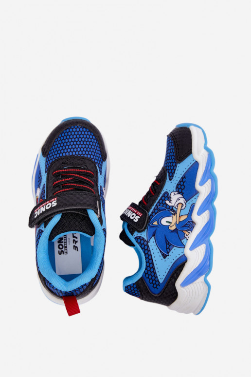 Jungen Sneaker Sonic mit glitzernder Sohle 8702946 in Dunkelblau