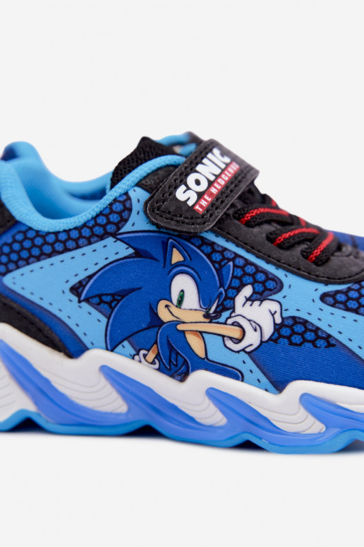 Jungen Sneaker Sonic mit glitzernder Sohle 8702946 in Dunkelblau