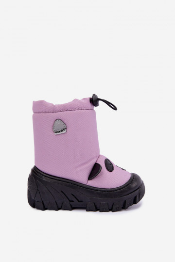 Kinder Schneestiefel aus wasserdichtem Material Bartek 11045801 in Lila 2