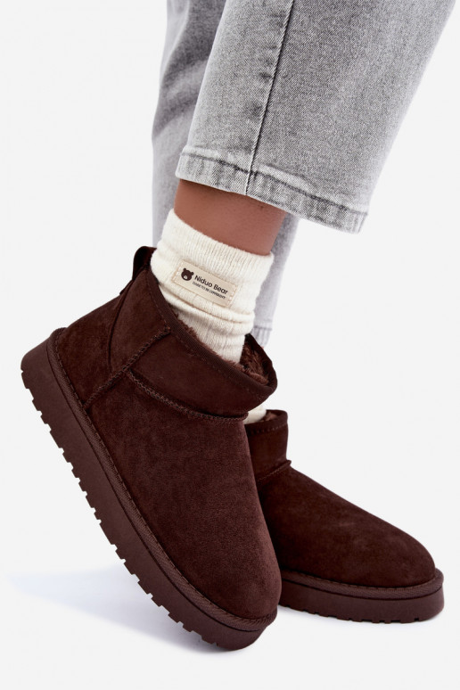 Damen Schneestiefel CzekoladoĮe Rosienne