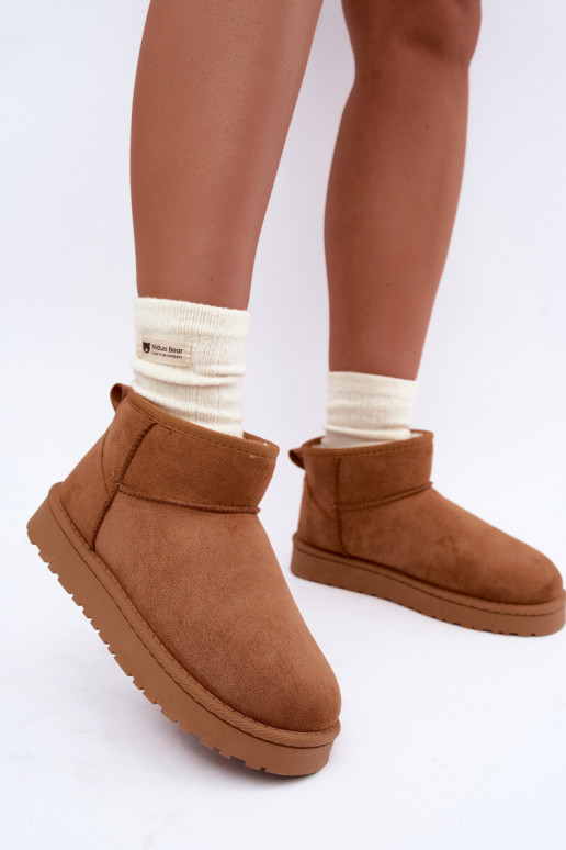 Schneestiefel Feminin braune Farbe Rosienne