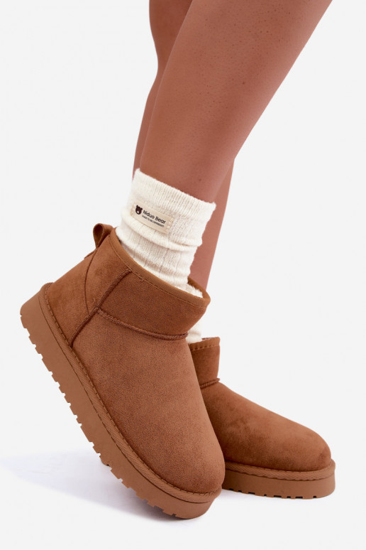 Damen Schneestiefel in brauner Farbe Rosienne