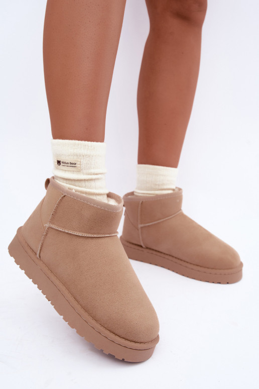 Schneestiefel Feminin Beige Rosienne
