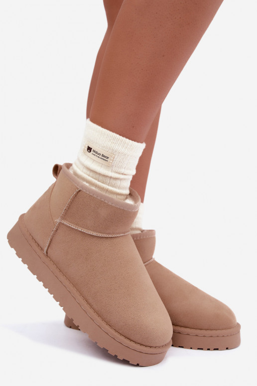 Schneestiefel Feminin Beige Rosienne