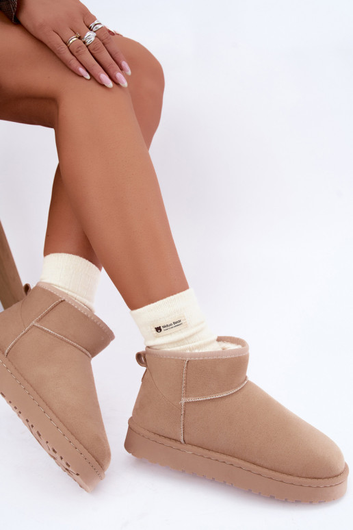Schneestiefel Feminin Beige Rosienne
