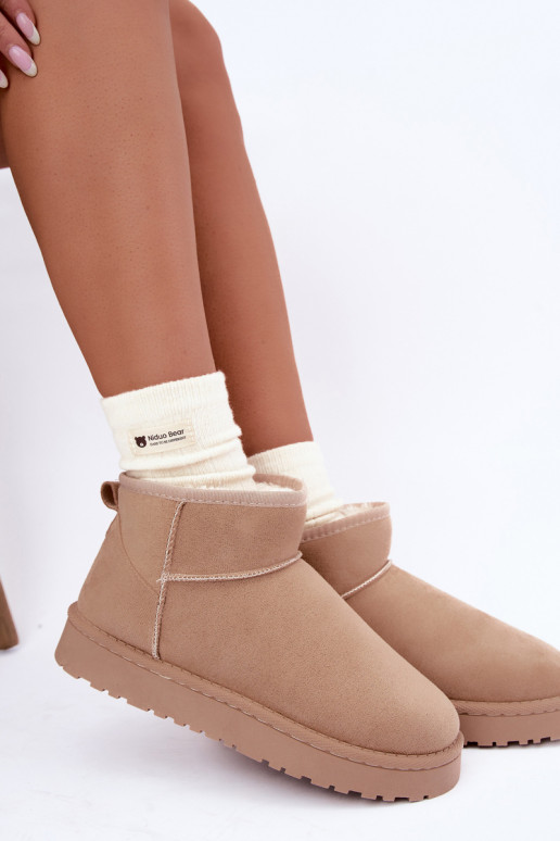 Schneestiefel Feminin Beige Rosienne