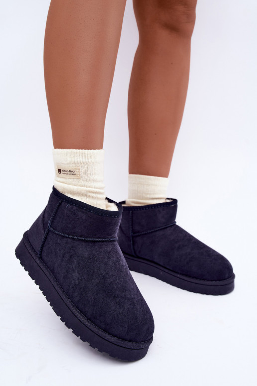 Schneestiefel Feminin Dunkelblau Rosienne