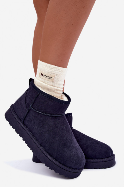 Damen Schneestiefel in dunkelblauer Farbe Rosienne