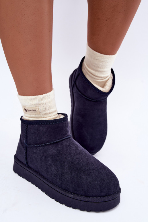 Schneestiefel Feminin Dunkelblau Rosienne