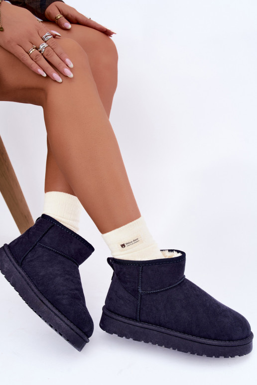 Schneestiefel Feminin Dunkelblau Rosienne
