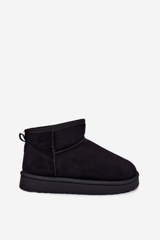 Schneestiefel Feminin schZuarze Farbe Rosienne