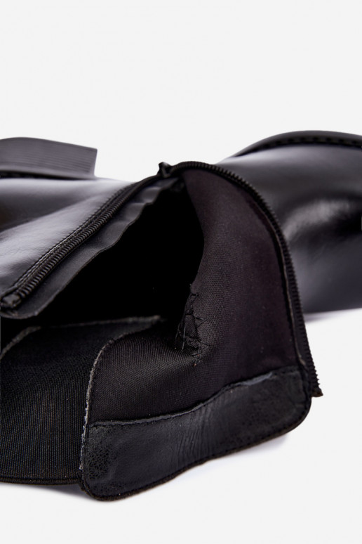 stylische Stiefel Feminin Klocke schZuarze Farbe Dalmora