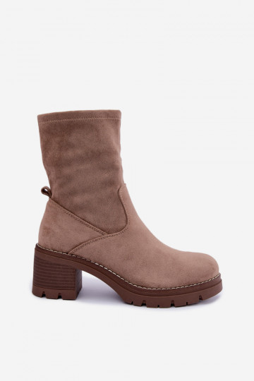 Damenstiefel Klocke Beige Meldrenelle 2