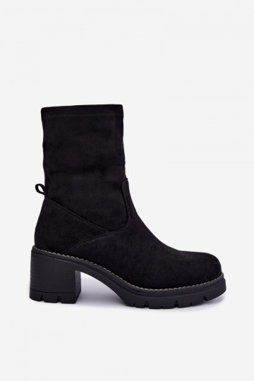 Damenstiefel Klocke schZuarze Farbe Meldrenelle 2