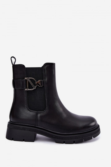 sich Zuarm laufen stylische Stiefel mit Ornamenten schZuarze Farbe Janira 2