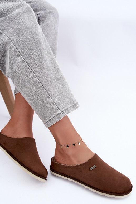 Schuhe hausgemacht Hausschuhe Feminin Inblu CS000034 dunkelbraun