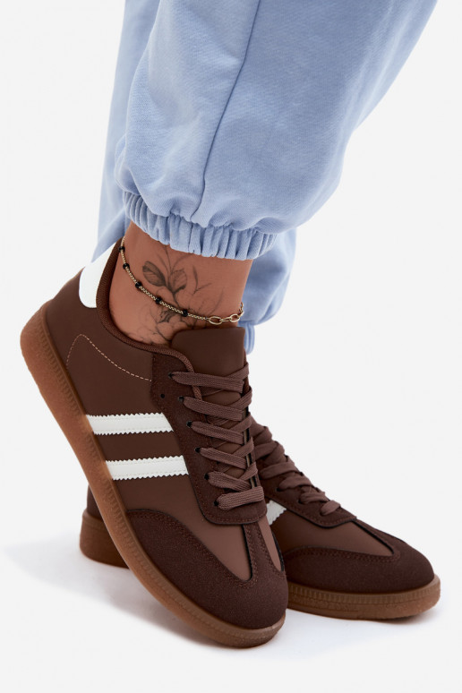 Damen Sneaker in Schokoladenfarbe Seabell