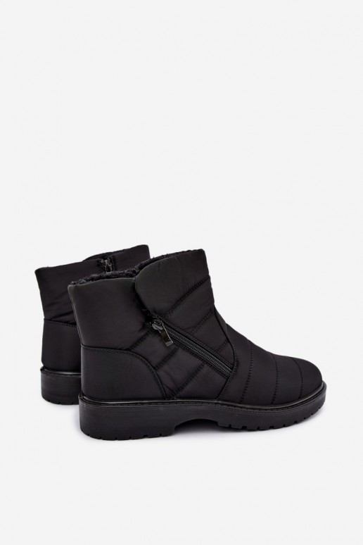 Herren Schneestiefel in schwarzer Farbe Tai turilric