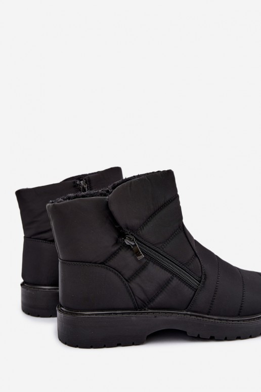Herren Schneestiefel in schwarzer Farbe Tai turilric