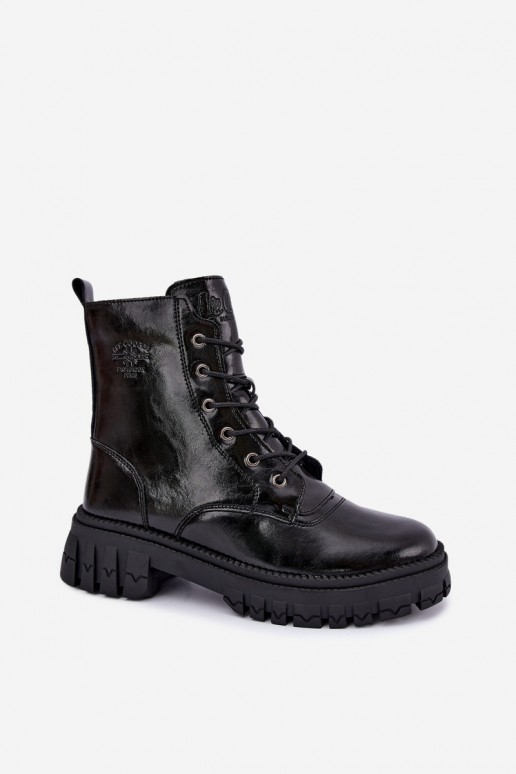 gefütterte Arbeitsstiefeletten Lee Cooper LCJ-26-16-4696 in schwarz