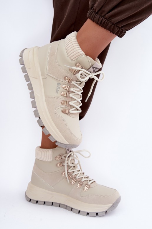 gefütterte Damenschuhe Lee Cooper LCJ-26-03-4525 in grau