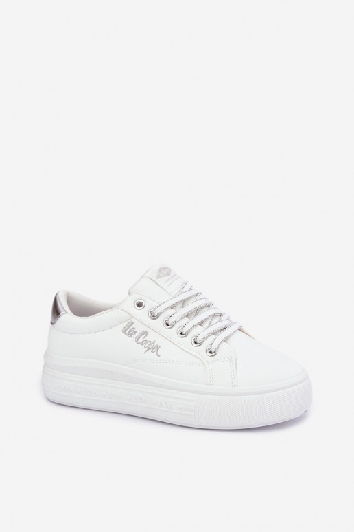 Sneaker mit Plattform Lee Cooper LCJ-26-44-4561 in weiß