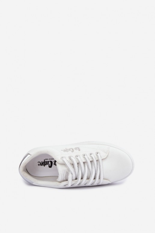 Sneaker mit Plattform Lee Cooper LCJ-26-44-4561 in weiß