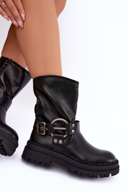 sich Zuarm laufen Stiefel mit einer Plattform mit Streifen schZuarze Farbe Arienna