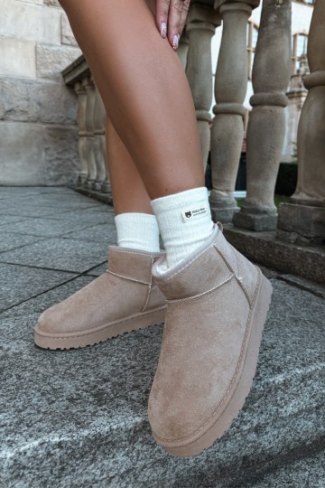 Damen Schneestiefel in Sandfarbe Rosienne 2