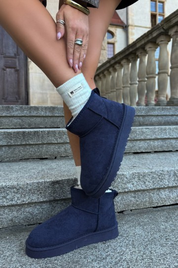 Damen Schneestiefel in dunkelblauer Farbe Rosienne