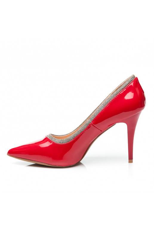 Schuhe - GLOSSY Red 58248R / S1-35P  - 4