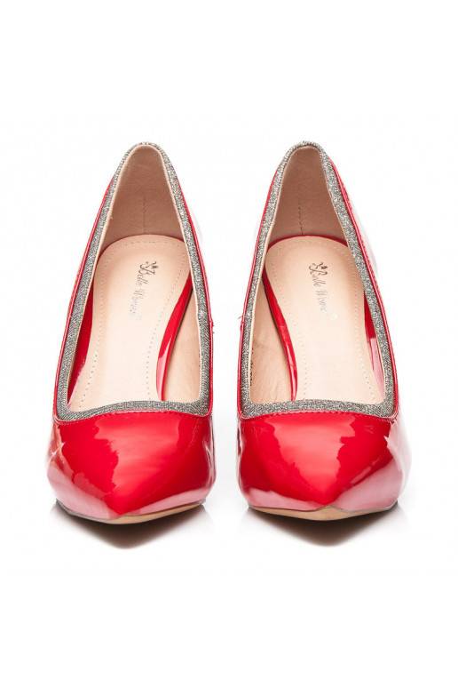 Schuhe - GLOSSY Red 58248R / S1-35P  - 6