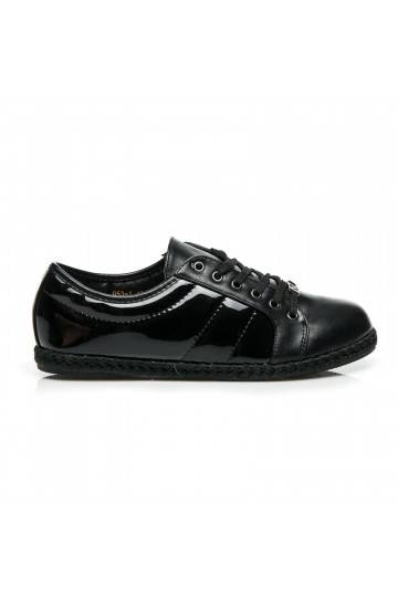 Lackierte Sneakers mit Espadrille-Sohle Q53-1B VICES - 1
