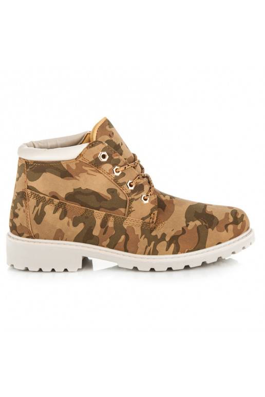 Camouflage-Öko-Lederstiefel, Modell „TIMBER“, von IDEAL W-3056C  - 2 Camouflage-Öko-Lederstiefel, Modell „TIMBER“, von IDEAL W-3056C  - 2