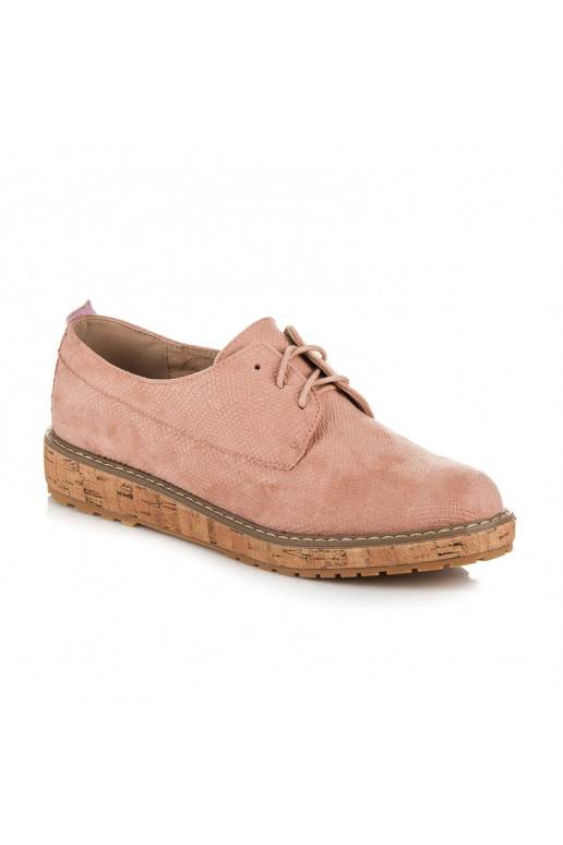 Rosa Halbschuhe VICES mit Korksohlen 7152-20P
