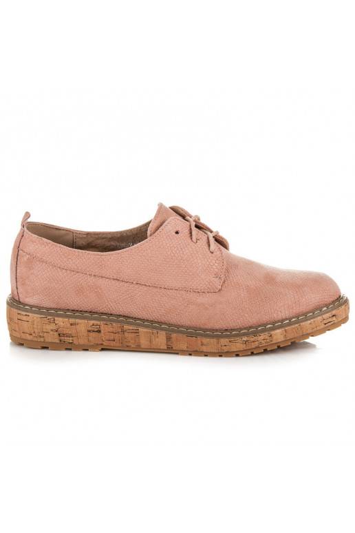 Rosa Halbschuhe VICES mit Korksohlen 7152-20P