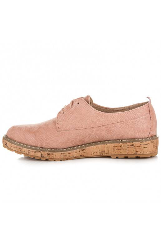 VICES rosa Stiefeletten mit Korksohlen 7152-20P  - 4 VICES rosa Stiefeletten mit Korksohlen 7152-20P  - 4