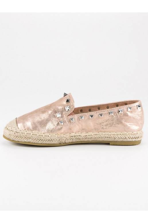 Forever Folie Rivet Espadrilles in Roségold LX164CHA  - 6 Forever Folie Rivet Espadrilles in Roségold LX164CHA  - 6