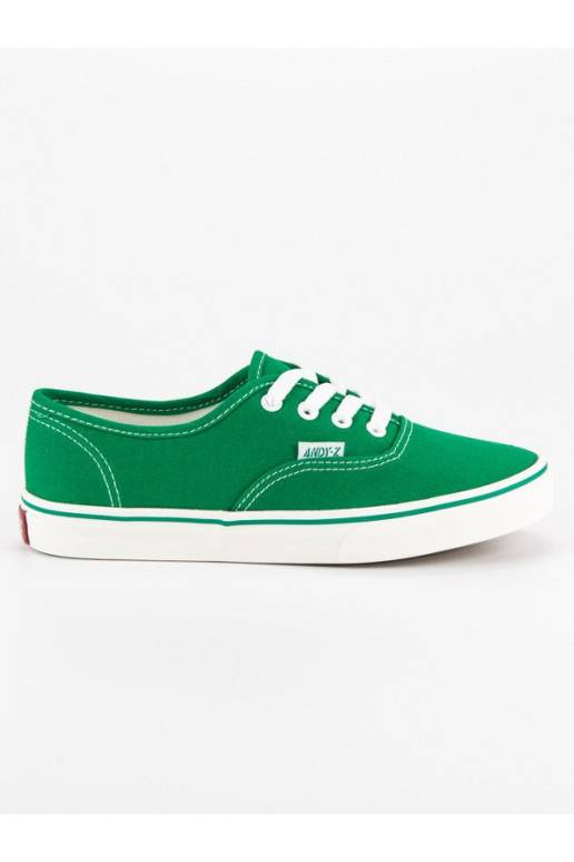 Grüne Damen-Freizeitschuhe Andy Z A8865GR