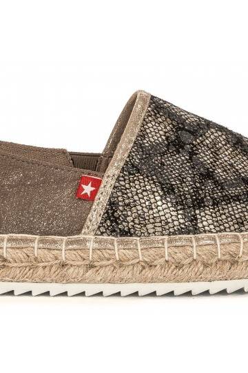 Espadrilles in Goldfarbe Big Star BAT_FF274A515 GOLD Big Star - 1 2