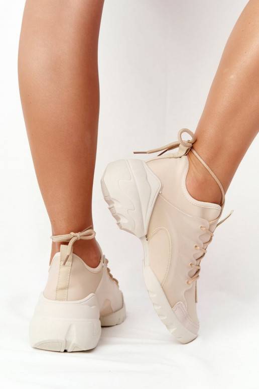 Stilvolle Freizeitschuhe in Beige von... Stilvolle Freizeitschuhe in Beige von...