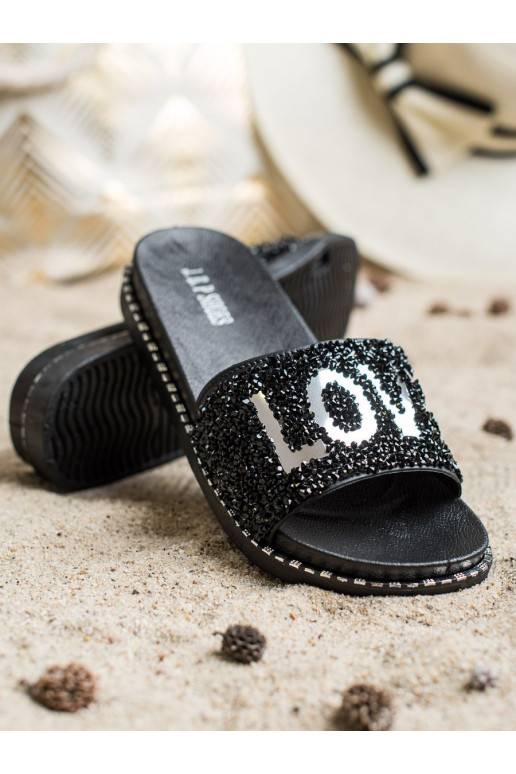 Hausschuhe mit Plateau LOVE Hausschuhe mit Plateau LOVE